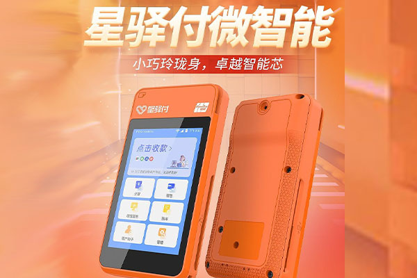 可克达拉国通微电签POS机